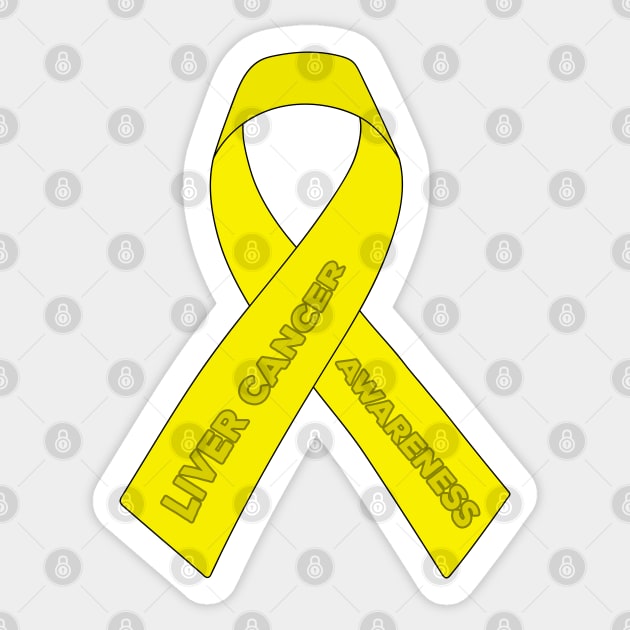 Liver Cancer Awareness Sticker by DiegoCarvalho